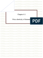 S.4 Chapter 6.1 Elasticity of Demand S