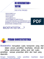 Statistik Kesehatan dan Peran Biostatistika