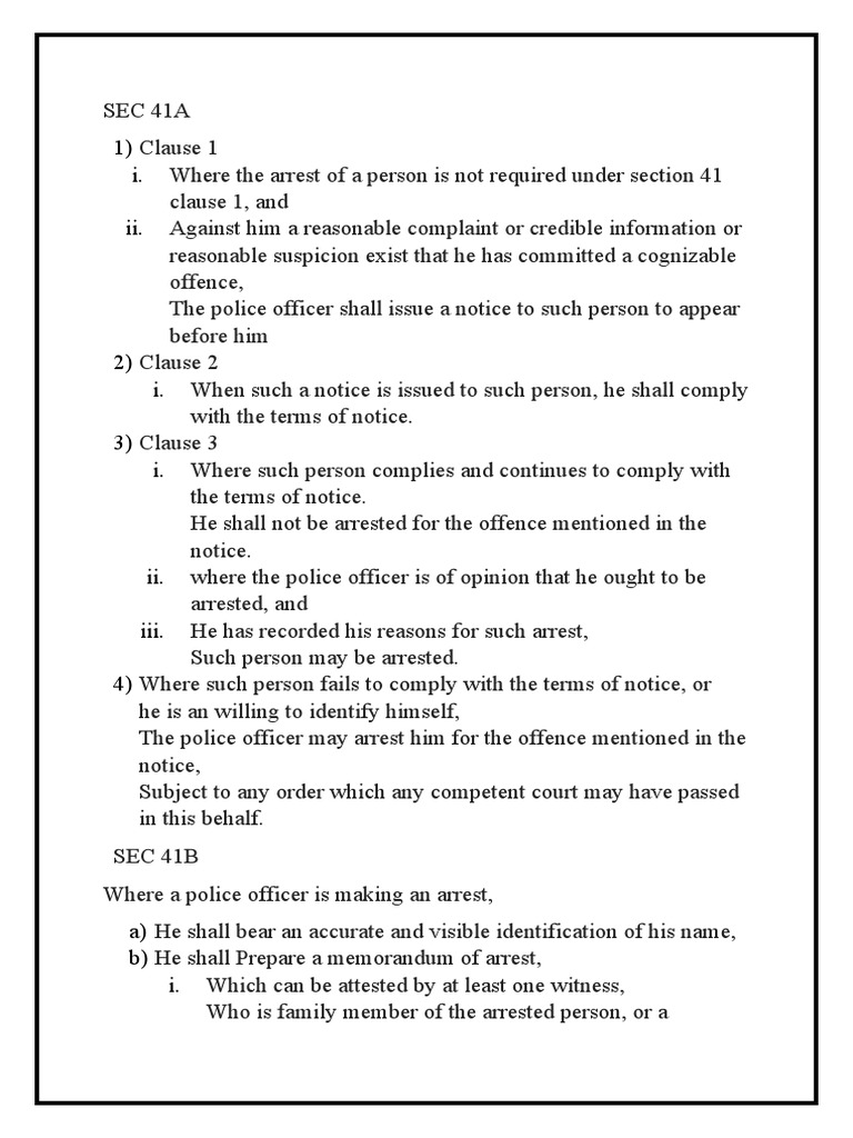 Sec 41a | PDF | Politics | Social Science