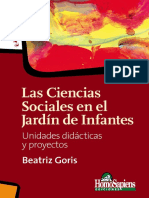 Las Ciencias Sociales en El Jardín de Infantes - Goris, Beatriz