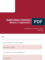 Computer Network Module 2 Application Layer Lectures