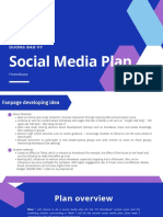 Social Media Plan