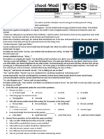 22-23 G5 English Fiction Diagnostic Comprehension