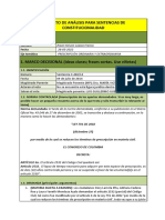 Formato de Análisis para Sentencias de Constitucionalidad Estudiante