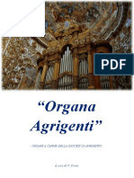 Organi A Canne Della Città Di Agrigento