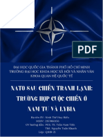 Khối NATO Sau Chiến Tranh Lạnh