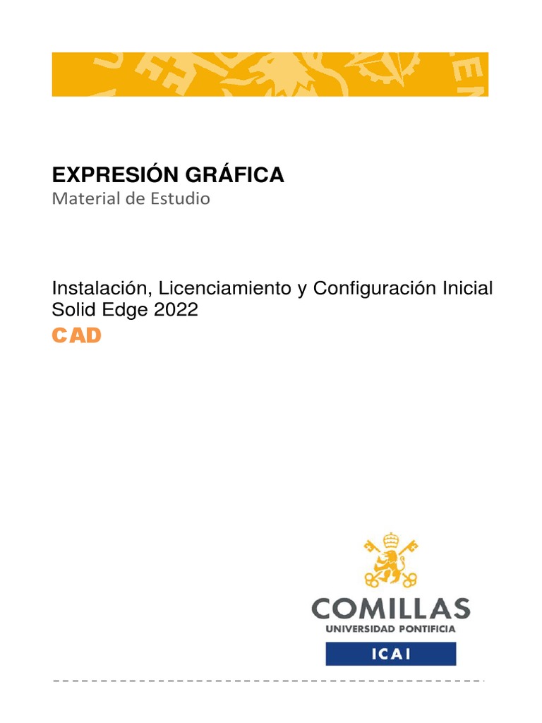 Guía de Instalación Solid Edge 2022 | PDF | Programa de computadora ...