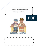 Cuadernillo de Tareas Lectura 2020