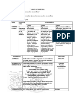 TALLER DE Agosto