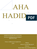 Zaha Hadid, arquitecta pionera del deconstructivismo