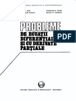 Probleme de Ecuatii Diferentiale Si Cu Derivate Partiale - I. Rus, G. Micula, P. Pavel, B. Ionescu (1982)