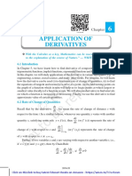 Ch-6 Application of Derivatives