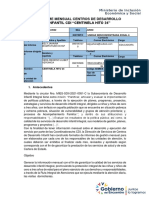 Informe Mensual de Junio Del 2022