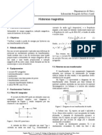 Histerese Magnetica