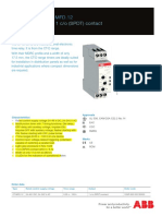 Multifunctional With 1 C/o (SPDT) Contact: Electronic Timer CT-MFD.12