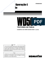 WD500-3 Operação e Manutenção