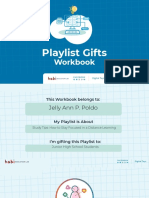 POLDO - Playlist Gift Workbook