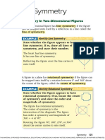 Symmetry: Symmetry in Two-Dimensional Figures