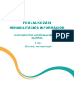 Foglalkozasi Rehabilitacios Informaciok 1 Resz