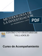 Metodología de La Investigación - Curso de Acompañamiento