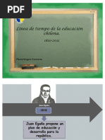 Desarrollo de la educación publica chilena