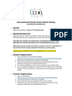 Iscms - How To Register