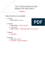 Module 1 - 21st Century Literature - Guide