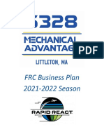 2021-2022 FRC Business Plan