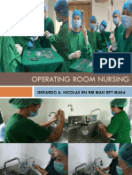 NCM312 PPT Operating Room Nursing