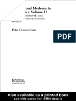 Groenewegen P. Classics and Moderns in Economics, Volume II (Routledge, 2002) (ISBN 041530167X) (321s) - GG