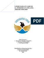 Analisis Kinerja Garuda Indonesia 2018-2020