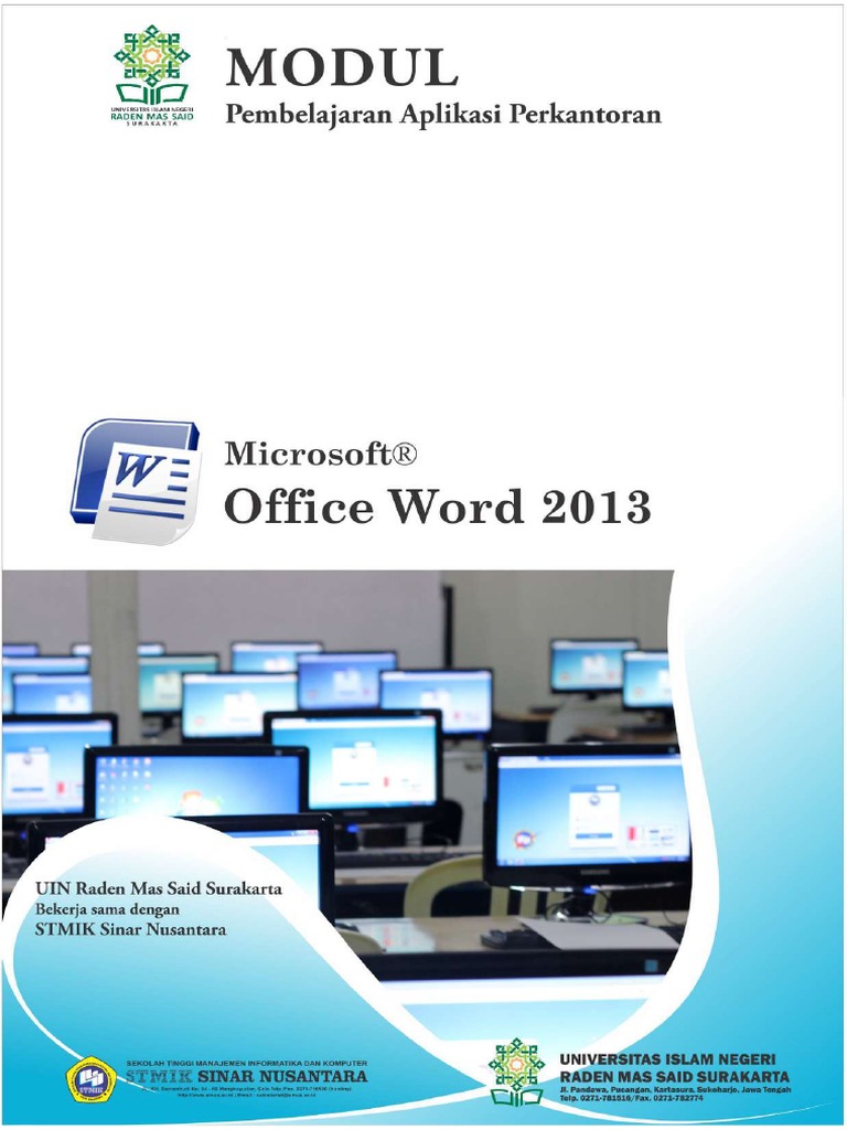 Modul ms word 2013 cbt 2021 pdf