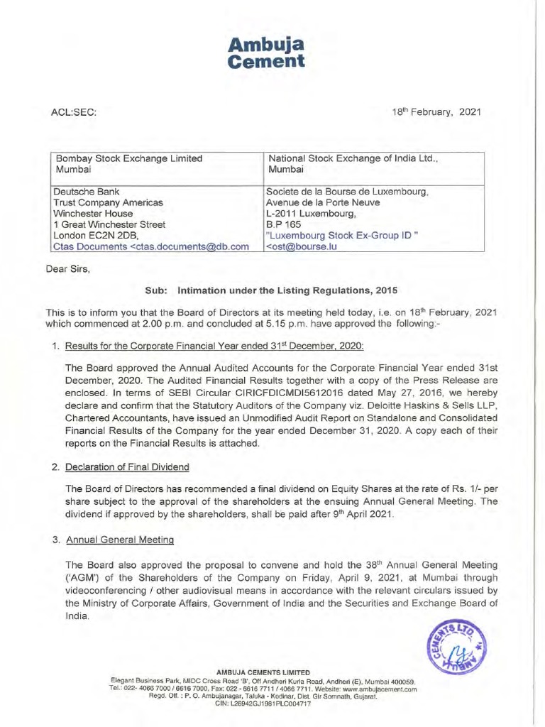 Reliance Cost Sheet Pdf Financial Audit Going Concern