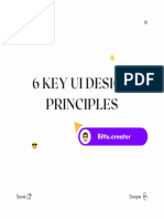 6 Key Ui Design Principles: Bittu - Creator