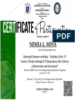 7 CERTIFICATE OF PARTICIPATION New 1