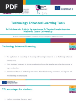 4. Technology Enhanced Learning Tools