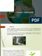 UFCD 0719 - Gestão Ambiental