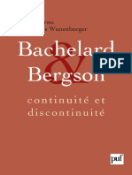 Bachelard Et Bergson. Jean Jacques Wunenburger, Frédéric Worms