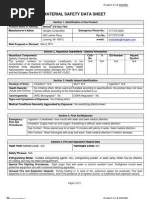 Soya Msds Personal Protective Equipment Safety
