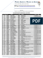 CLASSIFICACOES GERAIS  2ªETAPA GP Abimota - Região de Aveiro