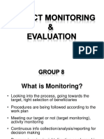 Project Monitoring Evaluation