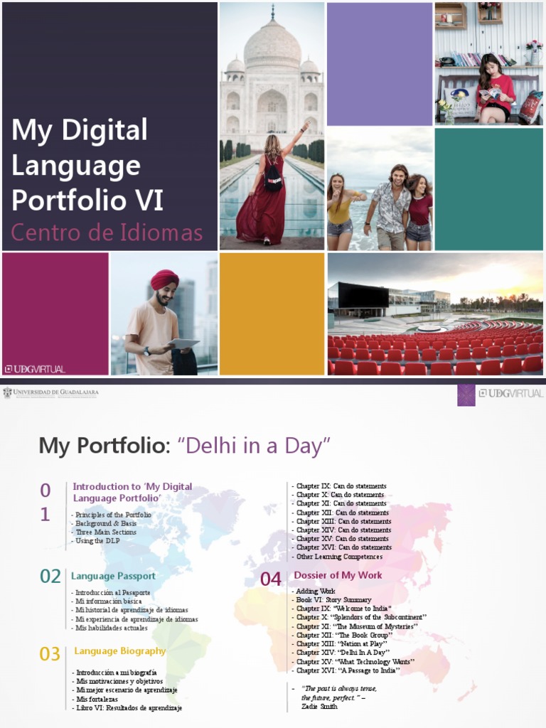 Portafolio Digital de Idiomas: Delhi en un Día | PDF | Ciencia cognitiva