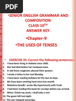 Class 6 English Grammar Book | PDF | Verb | English Grammar