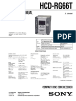 HCD-RG66T Service Manual