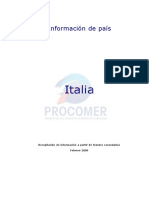 Informacion de Pais Italia