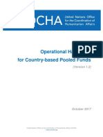Operational Handbook For OCHA CBPFs Version1.2