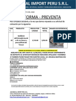 Proforma Muñecos Articulados