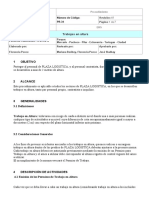 Trabajos en Altura PR 34 CNC