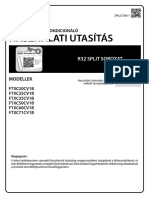 FTXC-C - 3P621306-1 - Operation Manual - Hungarian