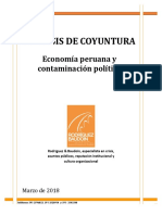 Análisis de Coyuntura - Economía Peruana & Contaminación Política - Monitoreo Diario de Medios - Comunicación (2018-03-22)